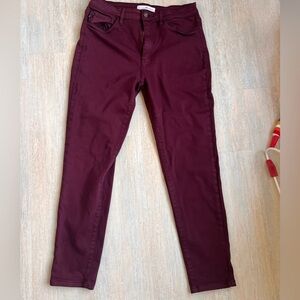 KanCan Maroon Jeans - size 32